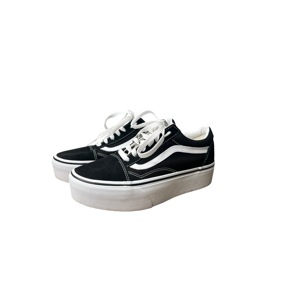 Size 7.5 - VANS Old Skool Platform Black